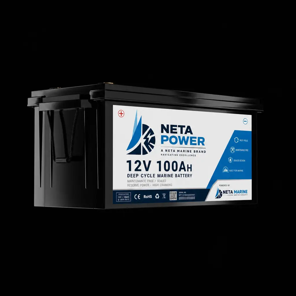 Neta Power 12V 100Ah LiFePO4 marin akü