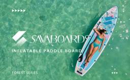 Çift Taraflı Mavi Stand Up Paddle Küreği