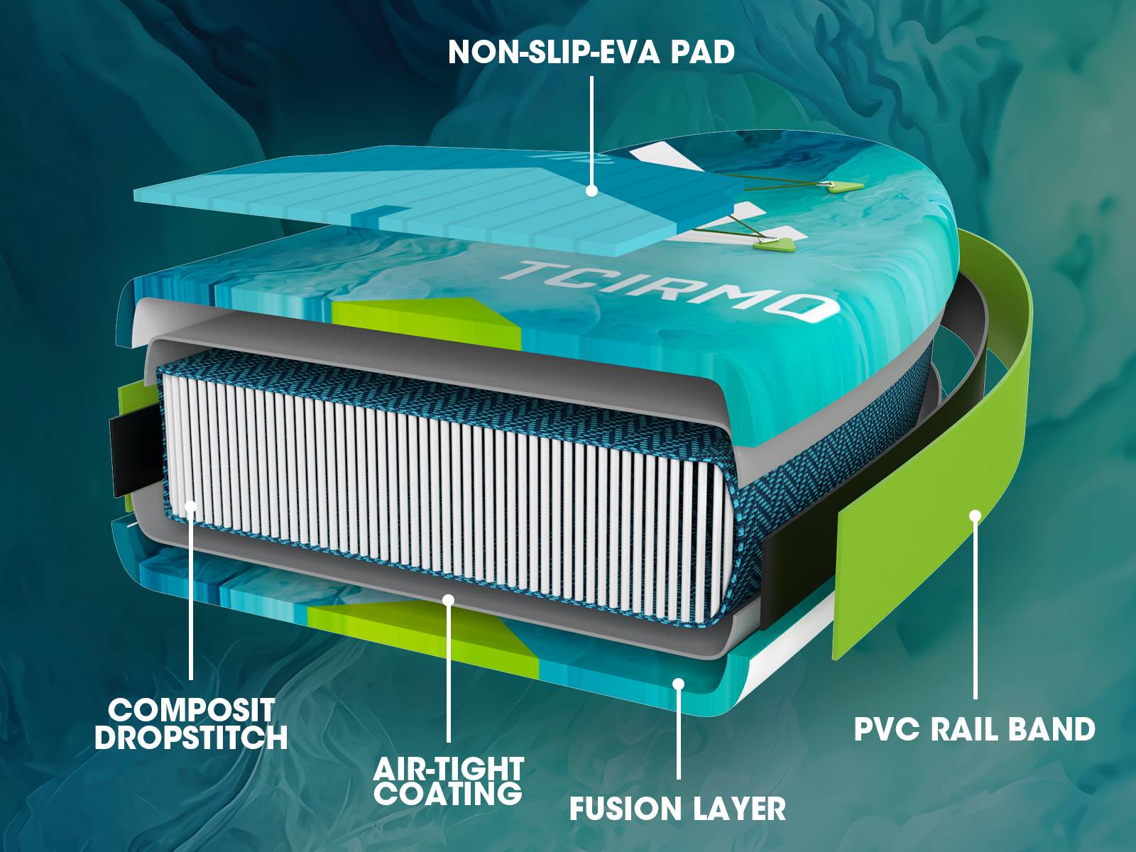 Wave Rhythm Green 10'6'' - Detay 5